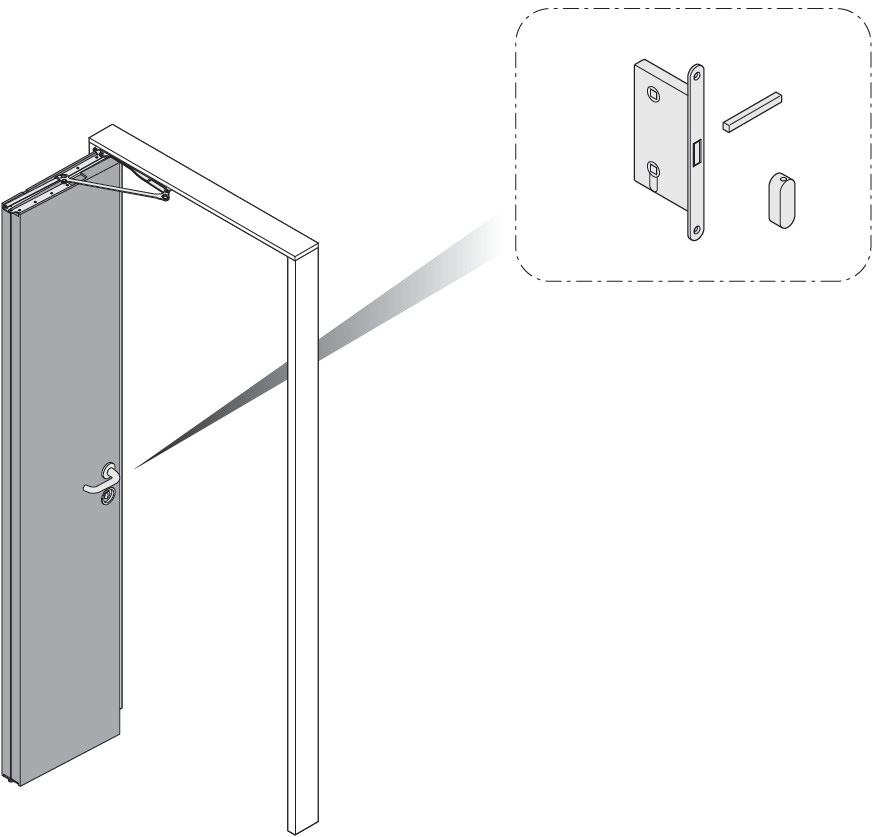 Zamek magnetyczny Compack